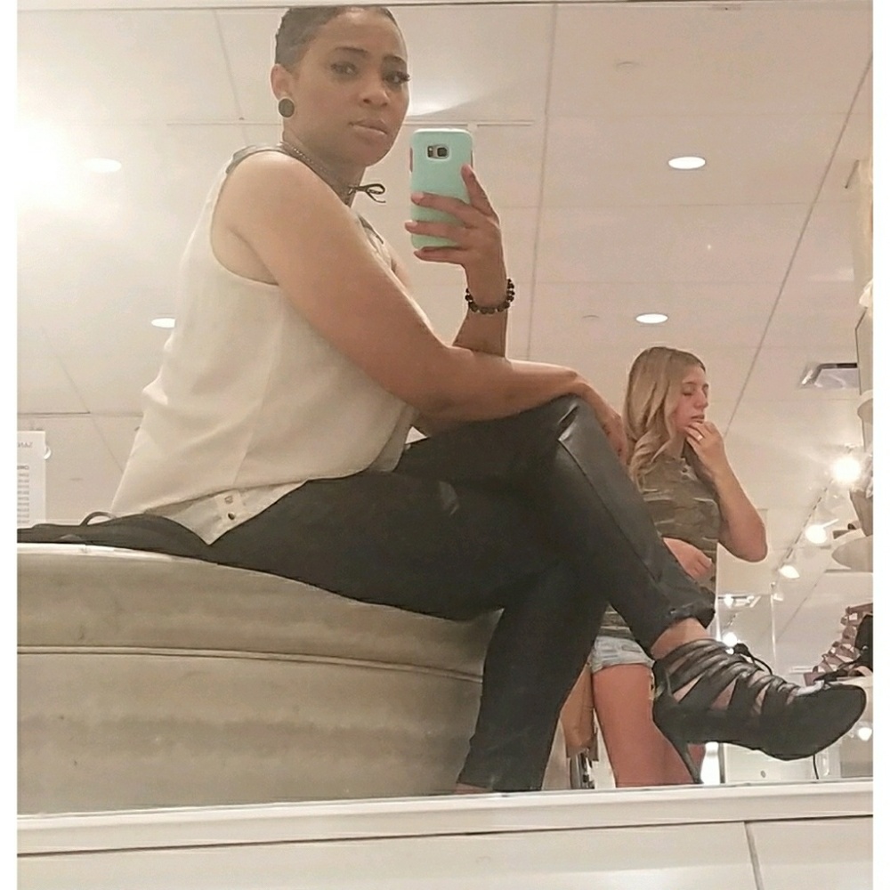 Faux Leather Pants